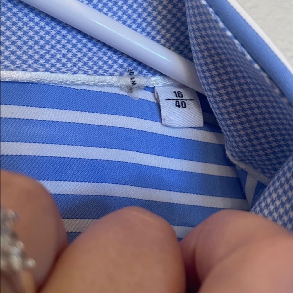 Bugatchi Uomo Collared Button Down Dress Shirt Si… - image 7